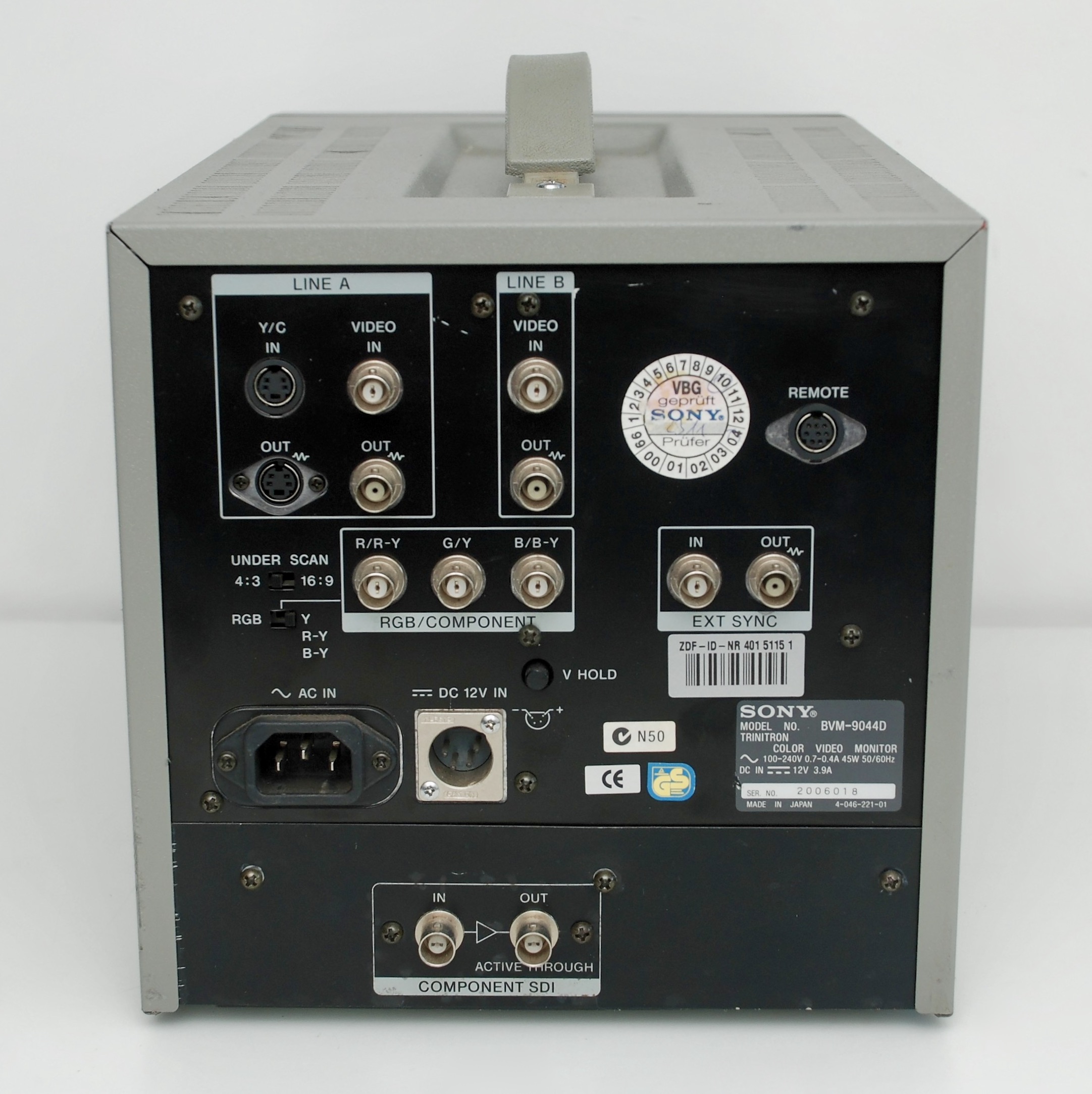 Sony BVM-9044D Monitor - Old Crap Vintage Computing