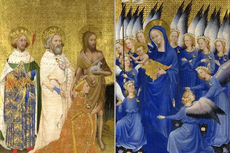Wilton Triptych - Our Lady of Walsingham