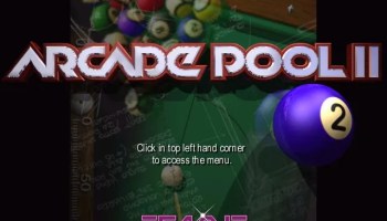 Arcade Pool II Game Cover