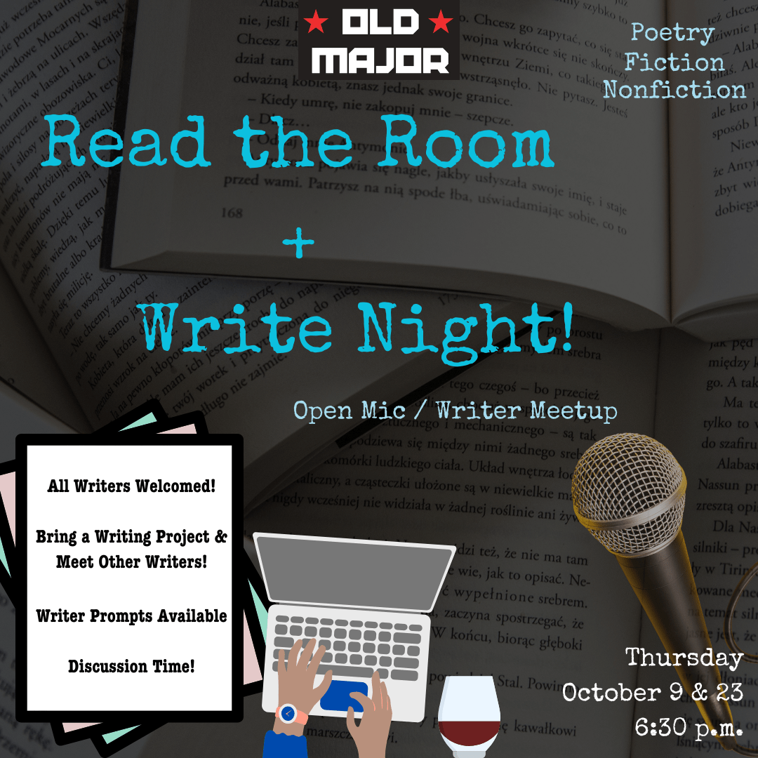 Read the Room Open Mic & Writer Meetup