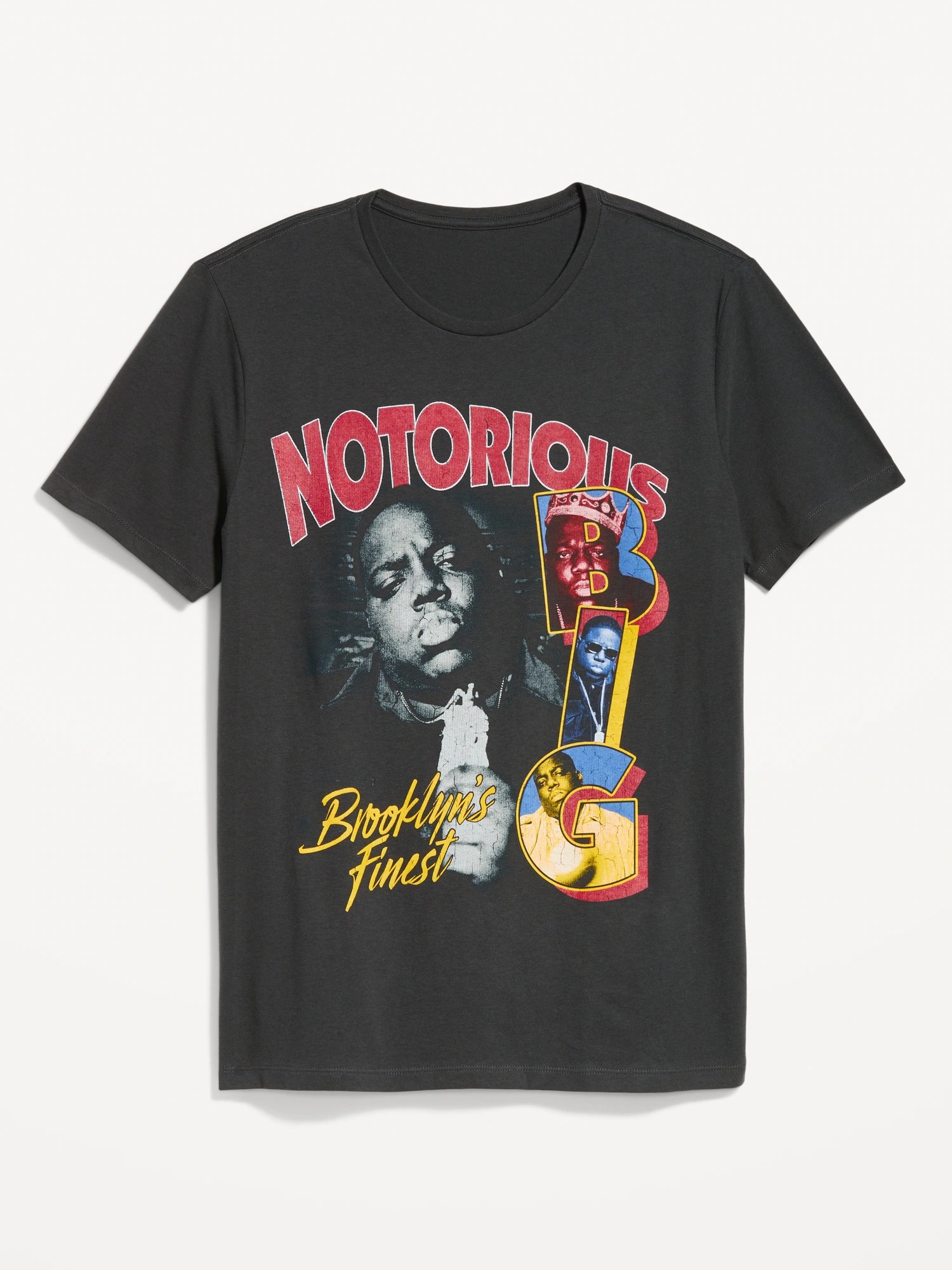 Notorious Big Shirts Biggie Smalls T Shirt Crown Pop Art Official Cn54469337 