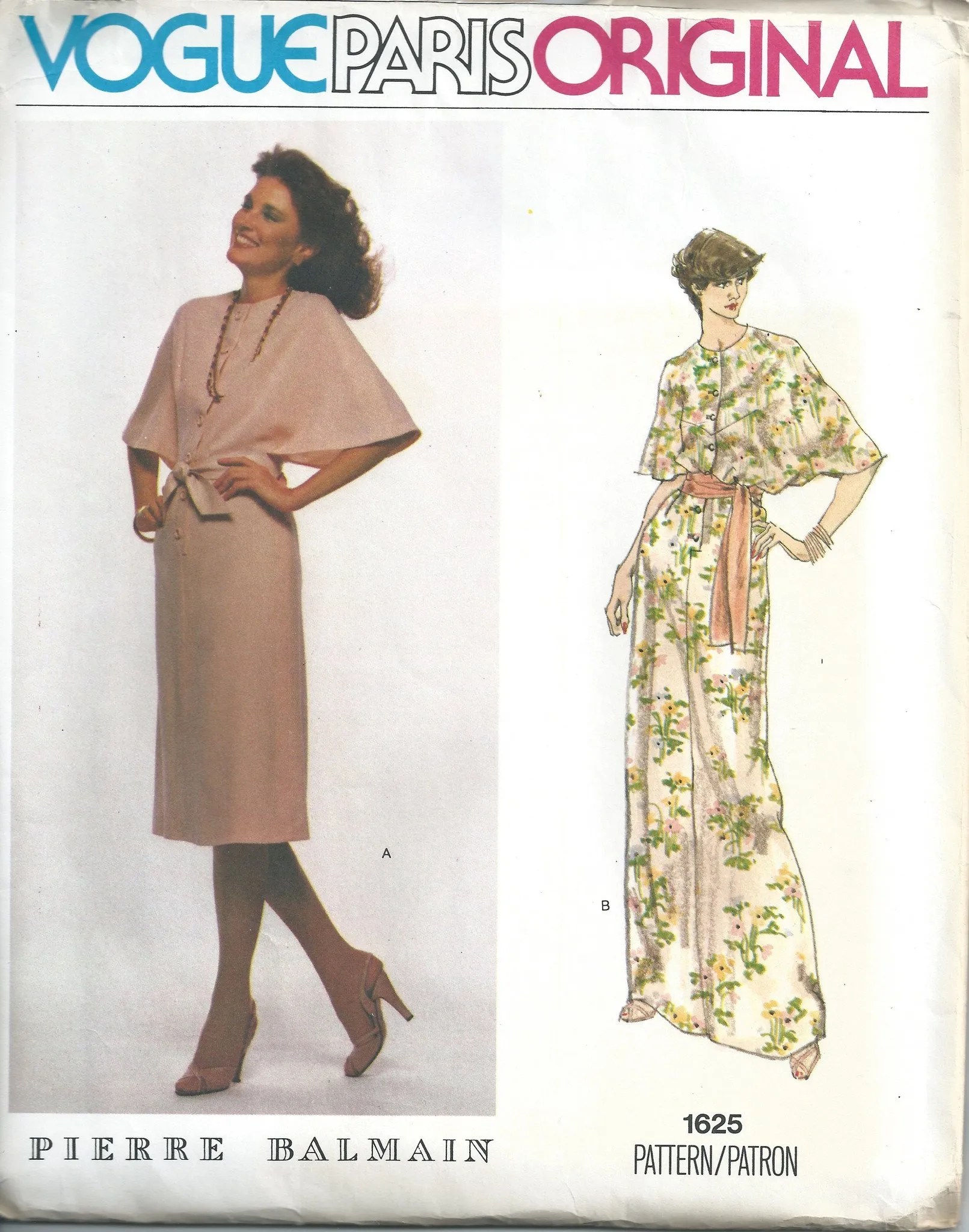 Vogue 1625 - Oldpatterns.com