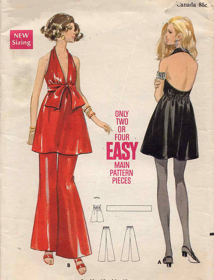 m_mページ Butterick 5547 A - Oldpatterns.com