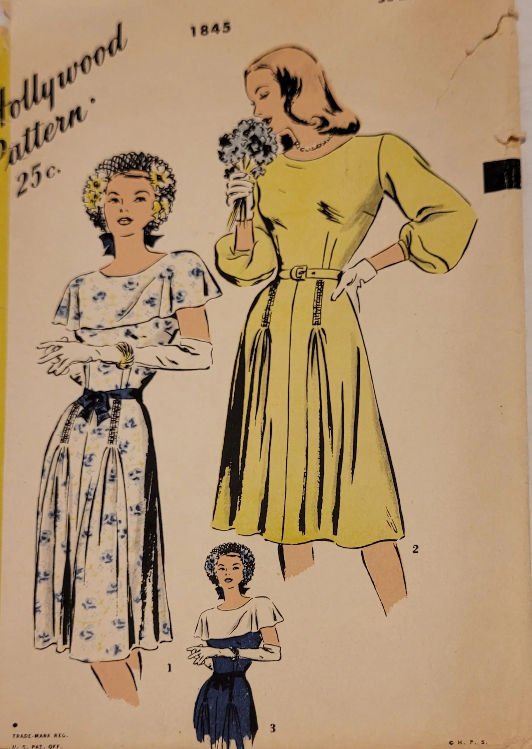 Hollywood 1845 - Oldpatterns.com