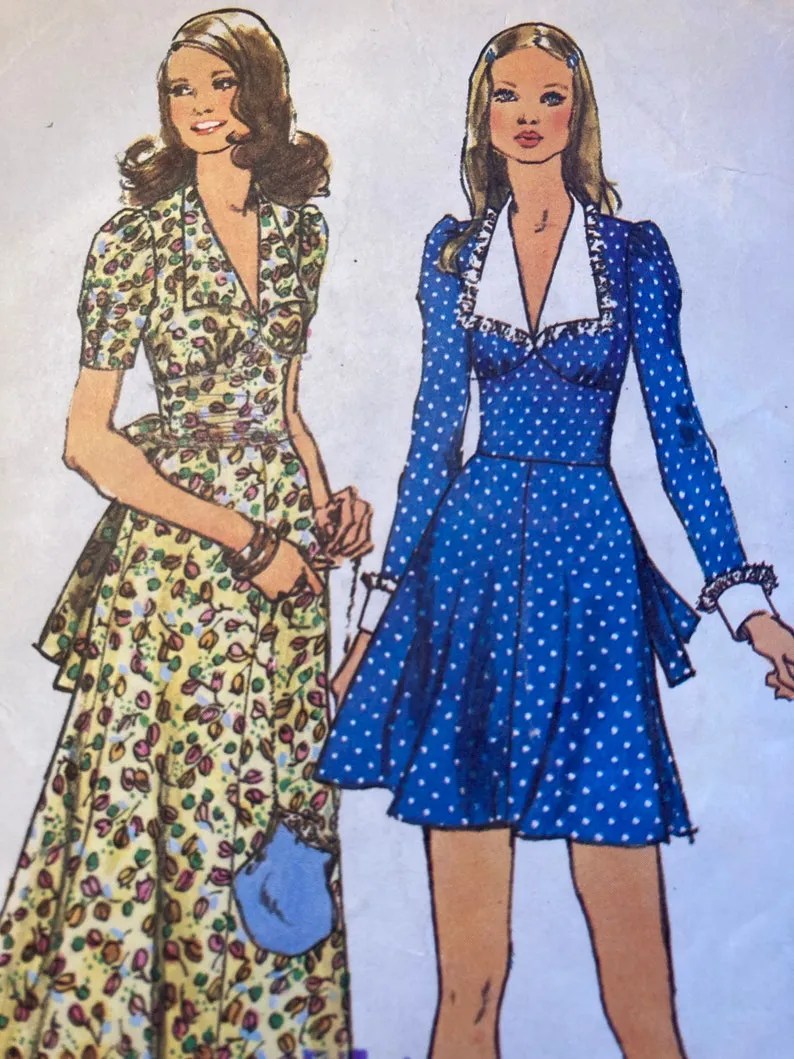 knee length dresses for ladies Happy Halter Mini Dress ~ 70S Multi Crochet XS main image 1