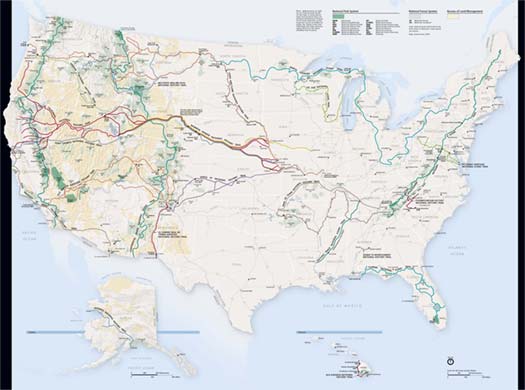 Old Spanish Trail Association Map Nts Nps 