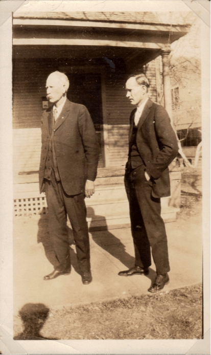 My Grandfather (right) and his father