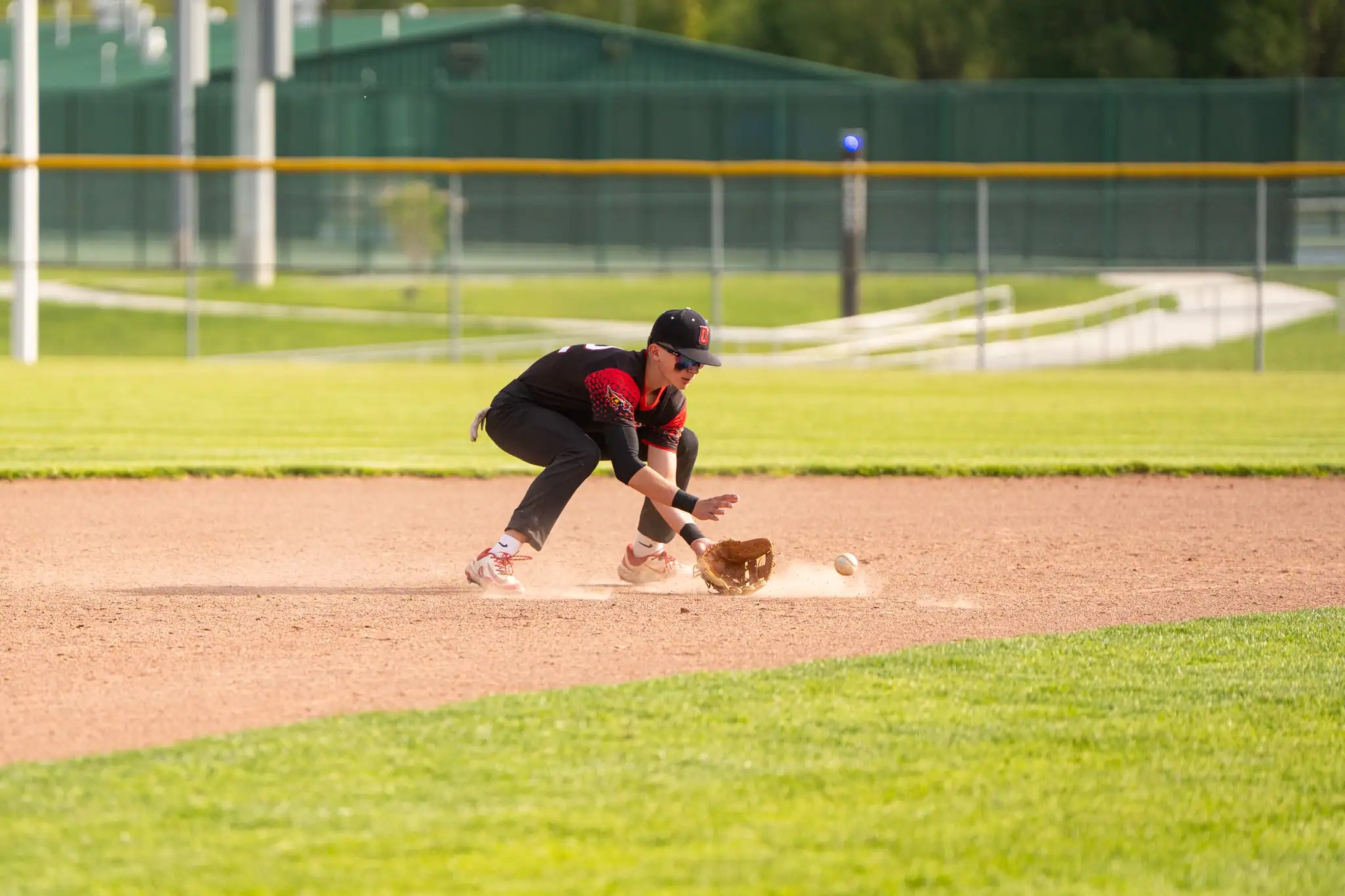 FILE -- Bradford's Tarren Reese fields a grounder during the Owls' home game against St. Marys on Friday, June 13. | File photo by Hunter O. Lyle