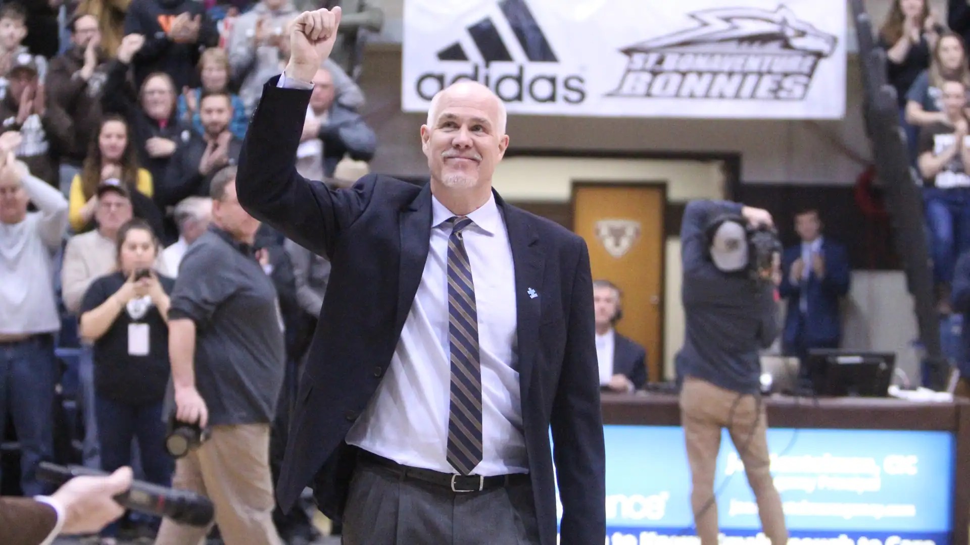Mark Schmidt is the 4th winningest coach in Atlantic 10 Conference History.