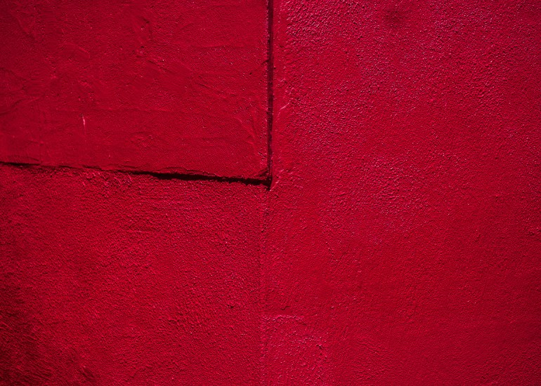 Photographe professionnel paris art rectangle rouge
