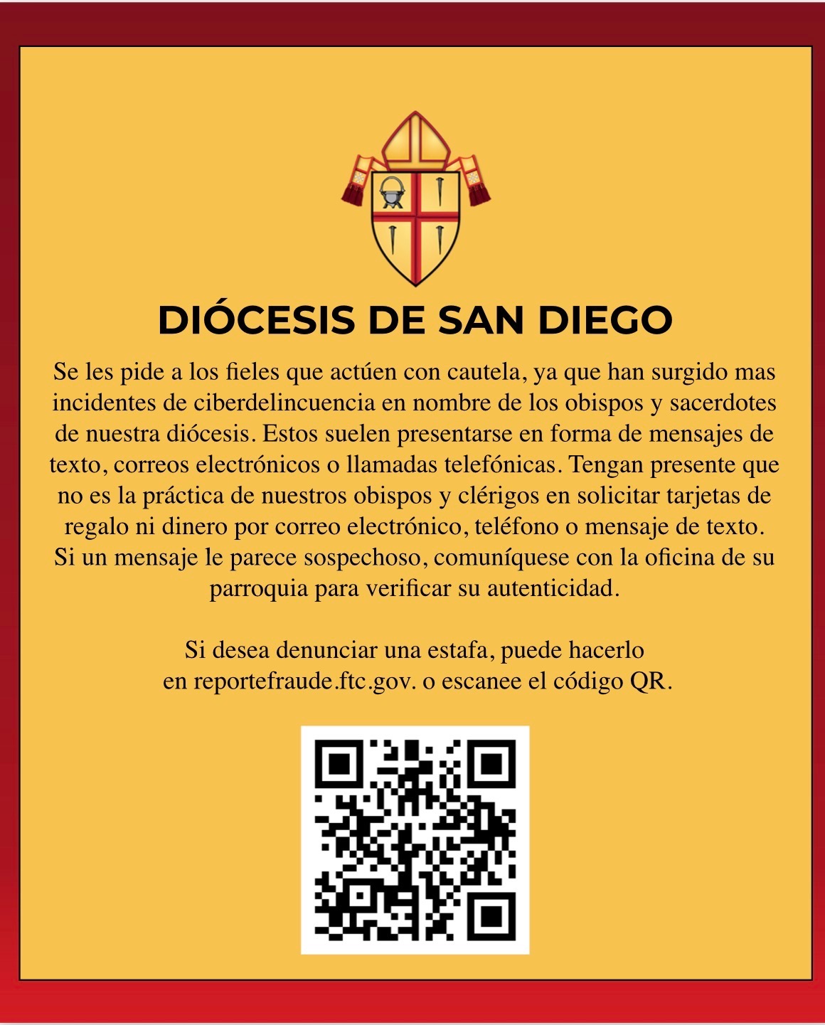 Aviso sobre fraudes y ciberseguridad