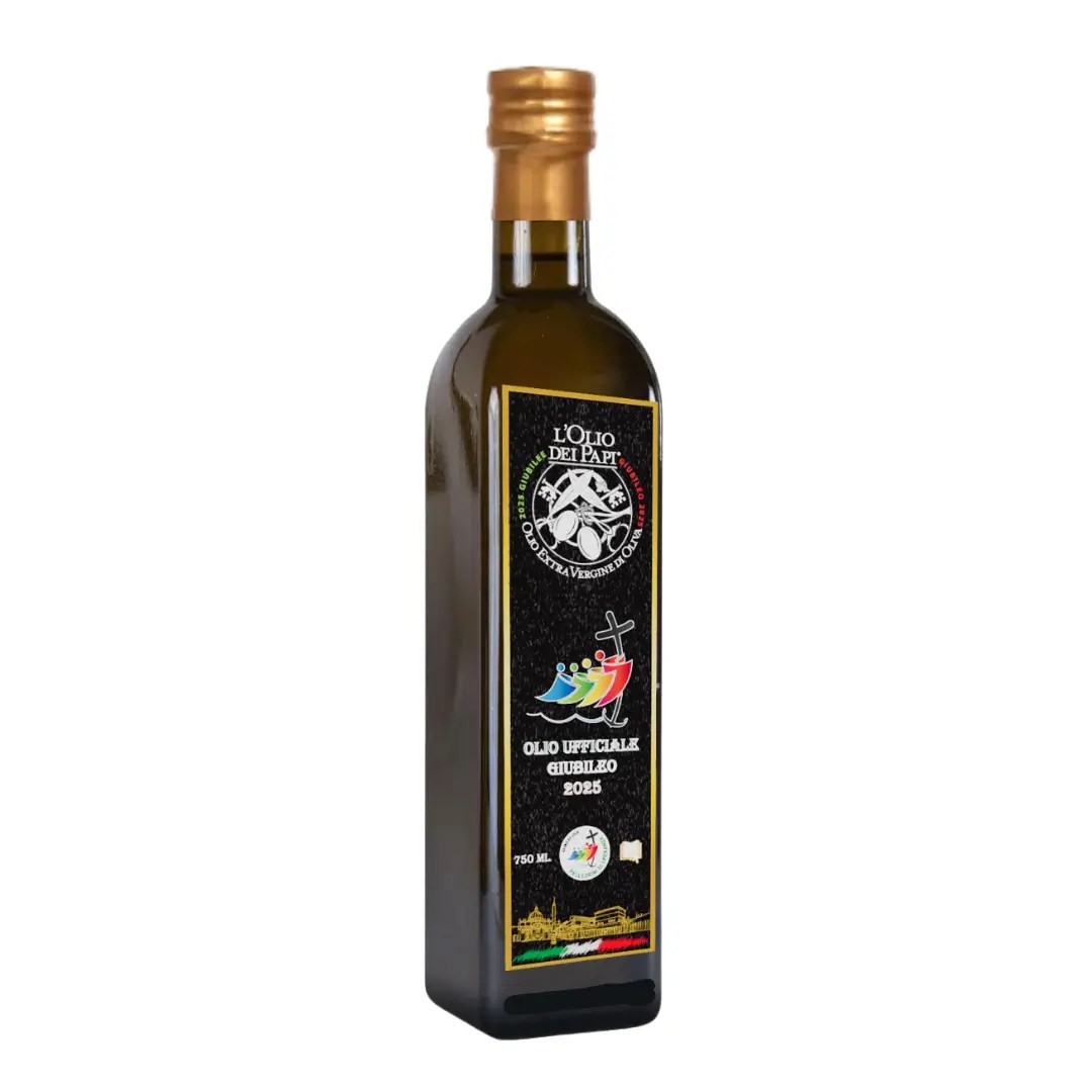 Bottiglia L’Olio dei Papi 750ml Edizione Giubileo 2025