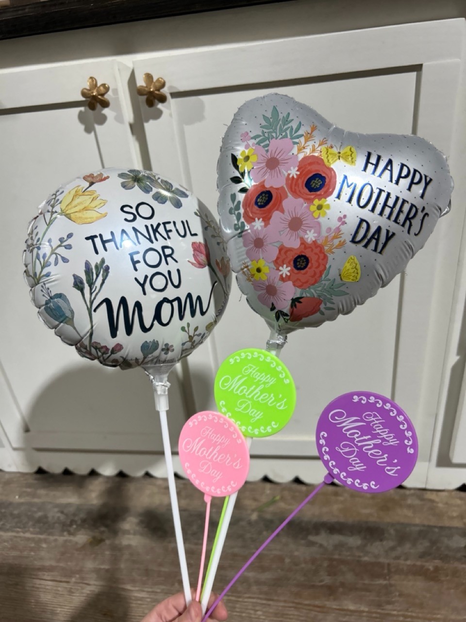 Mother's Day Plastic Pick