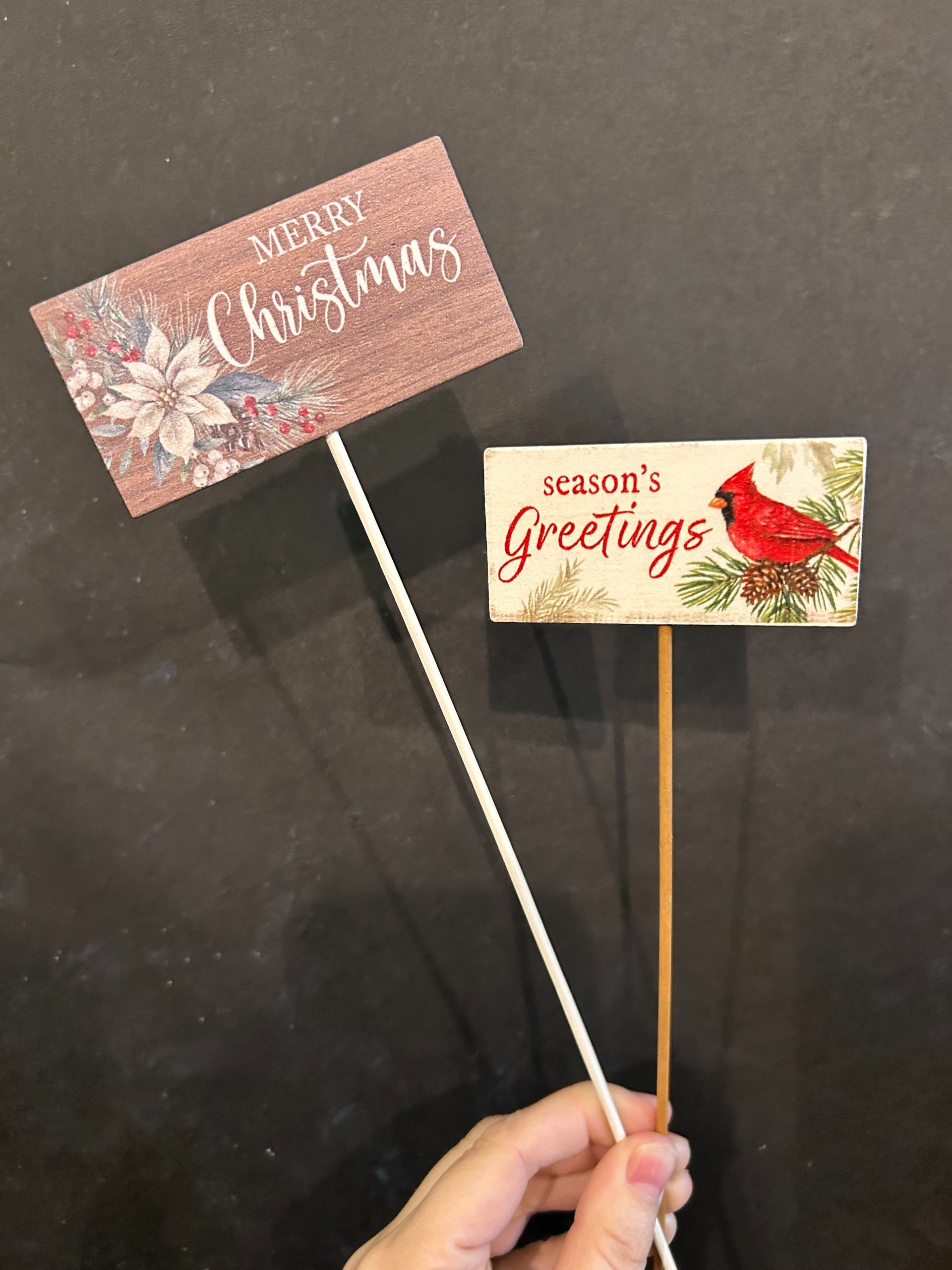 Christmas Wooden Clip Pick