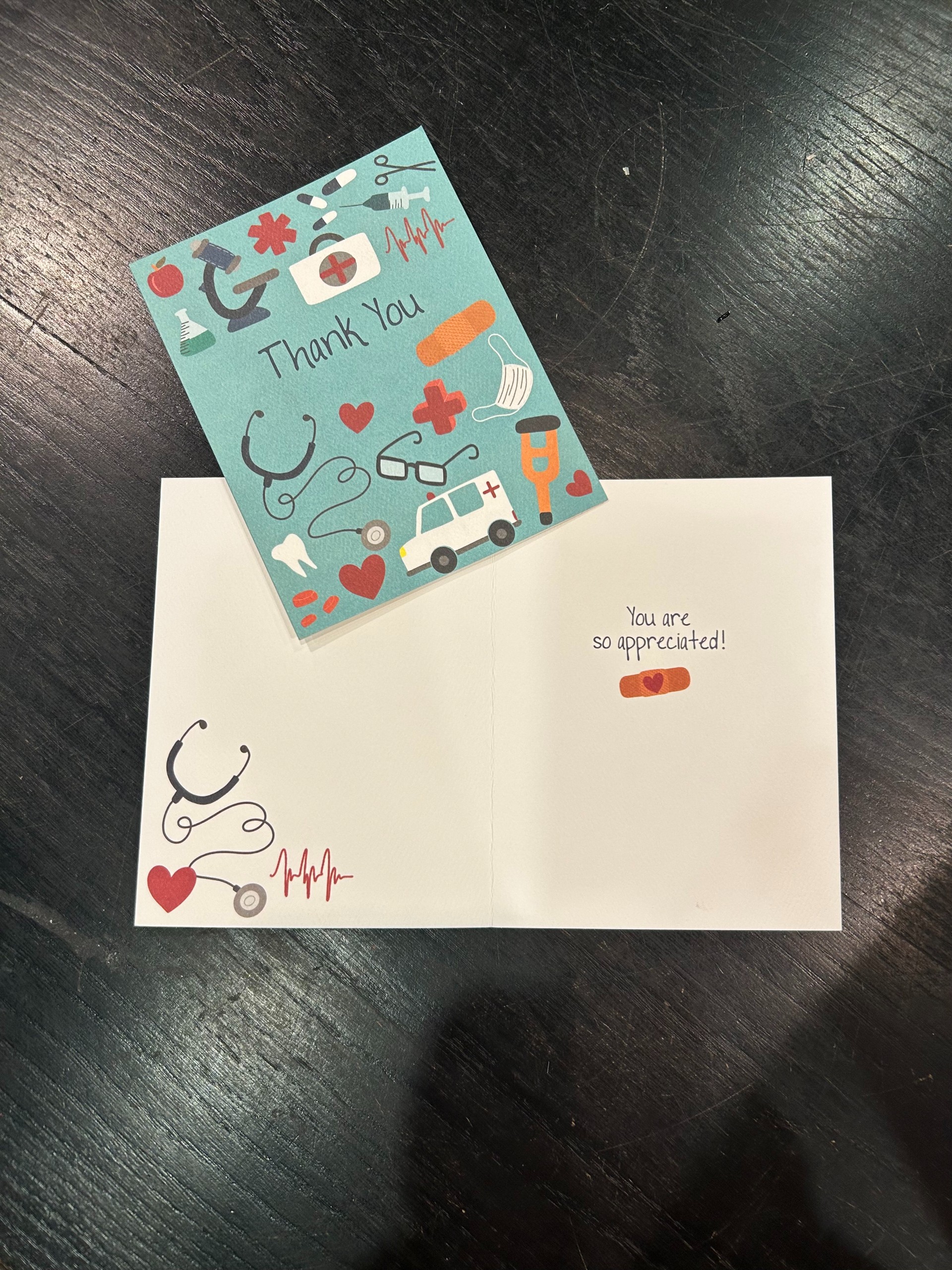 Nurse's Appreciation Greeting Card