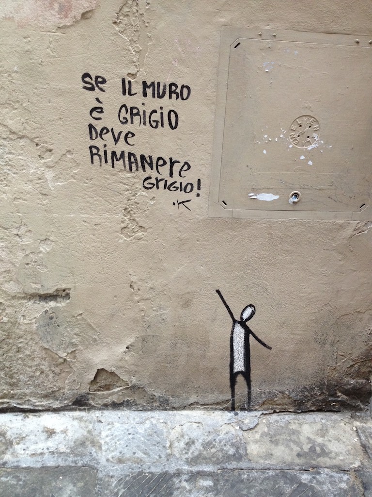 Street Art in Florence, Italy