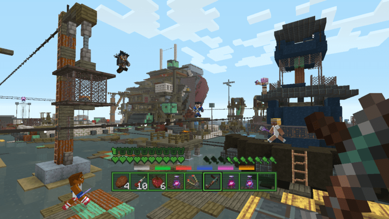 Libertalia Battle map in Minecraft