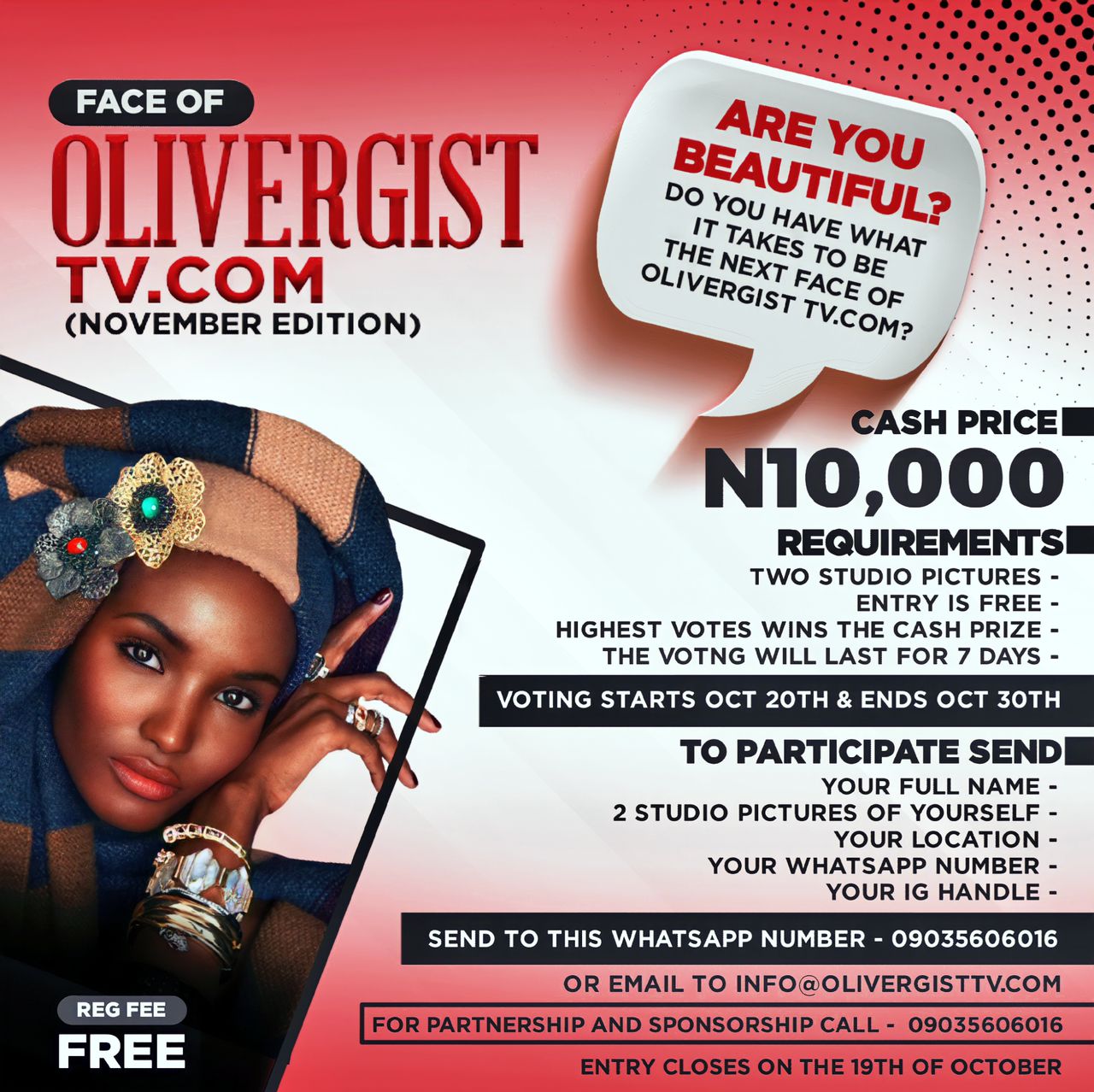 FACE OF OLIVERGISTTV