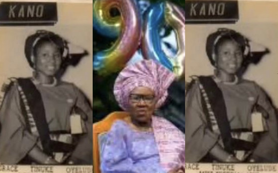 Happy Birthday To The First Miss Nigeria, Grace Atinuke As She Turns 90 today