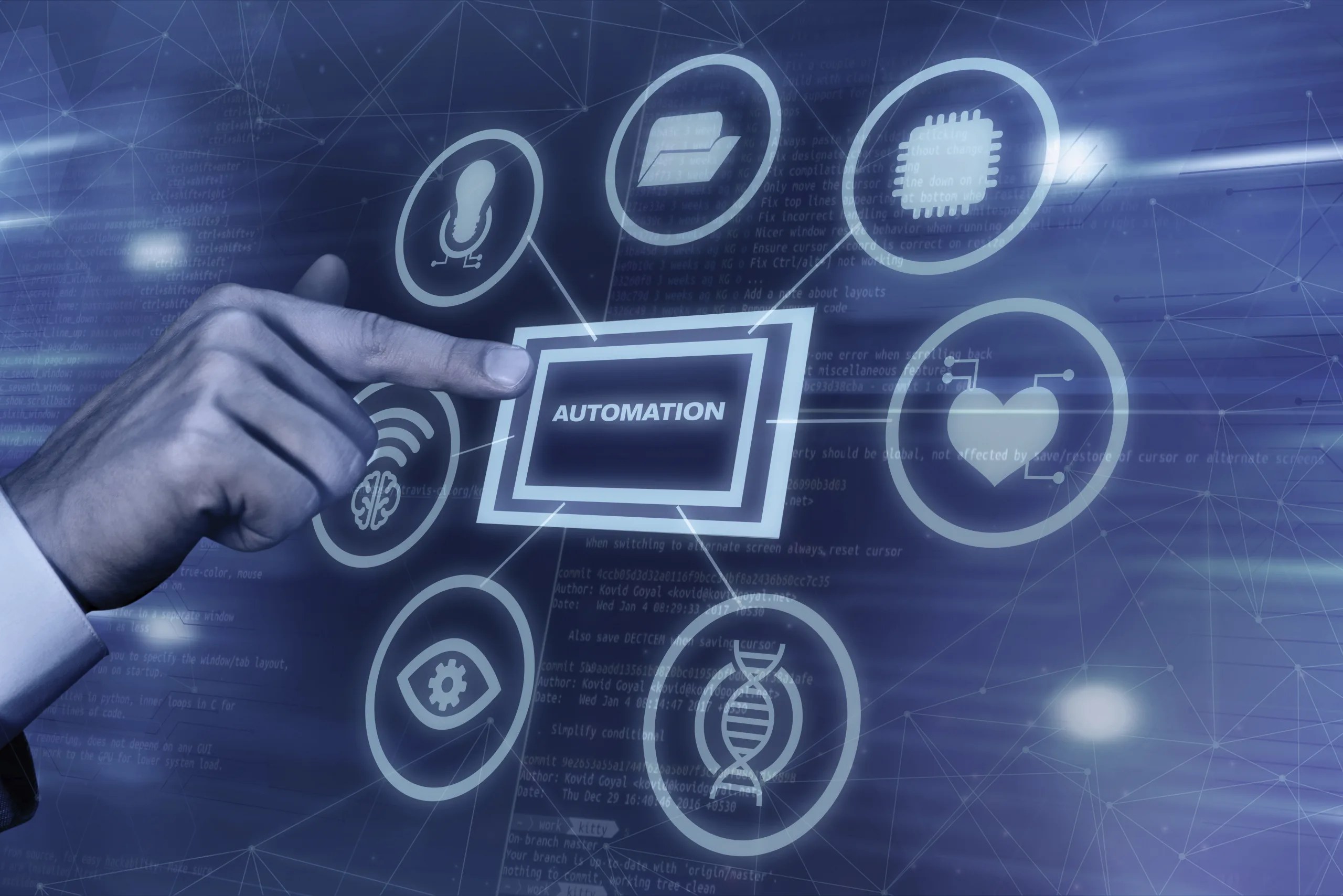 programming background with html scaled