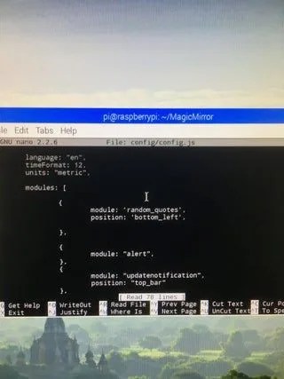 How to Build a Raspberry Pi-Powered Smart Mirror 6 40ff75ea2b36bfe4cf28d5e8b48ceec0