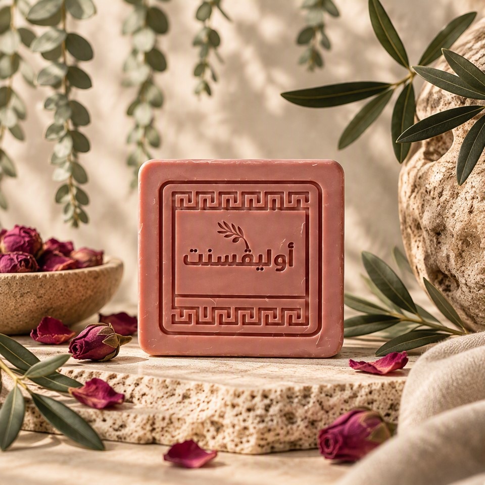 Rose hand soap