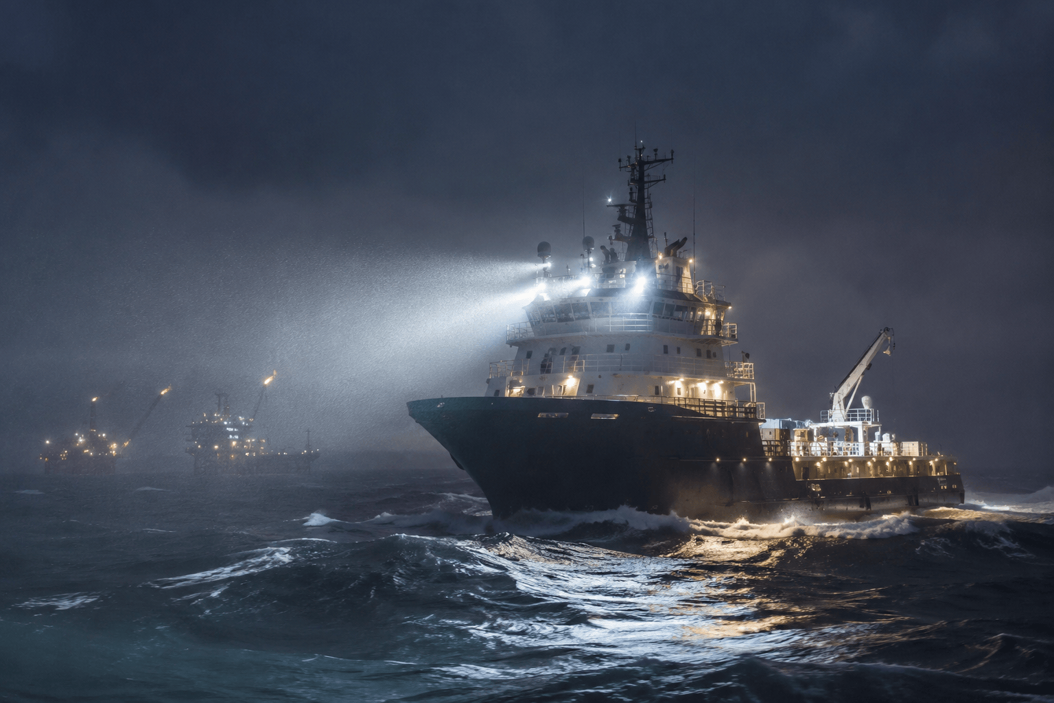 Lys og strøm for maritime miljøer.