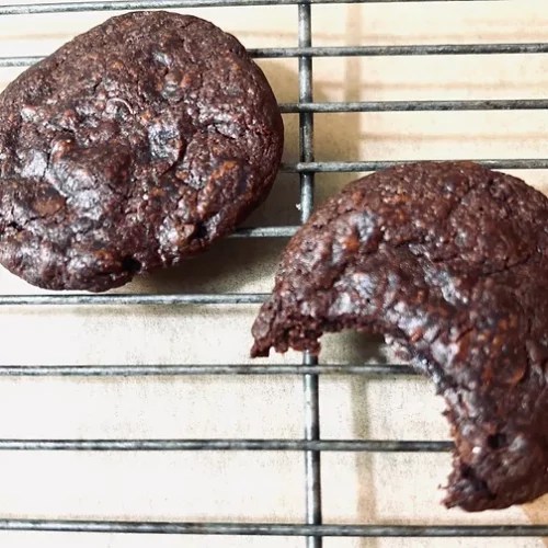 DOUBLE CHOC CHUNK COOKIES
