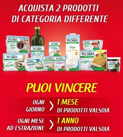 Valsoia Pacchetti Concorso Valsoia