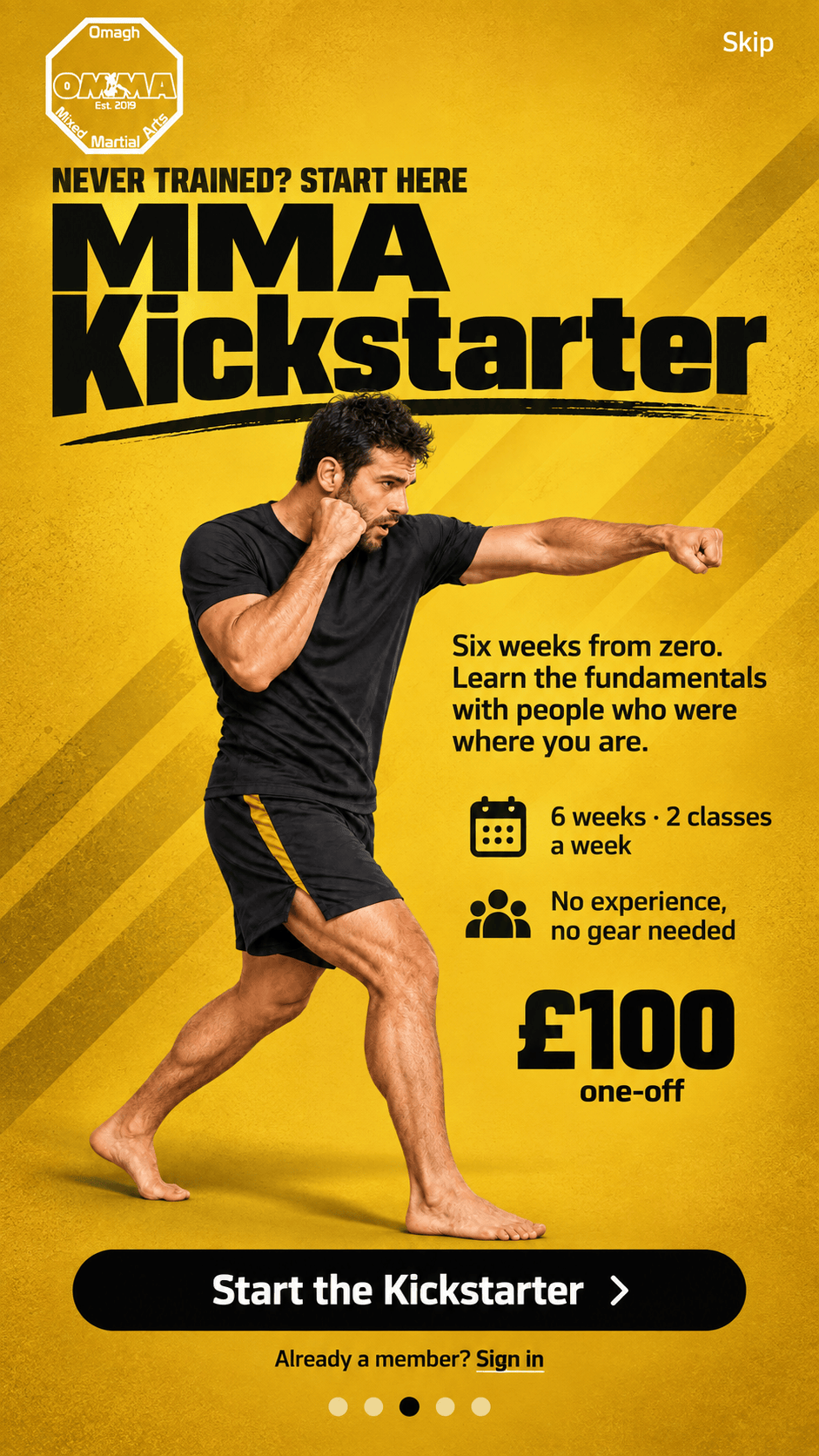 MMA Kickstarter