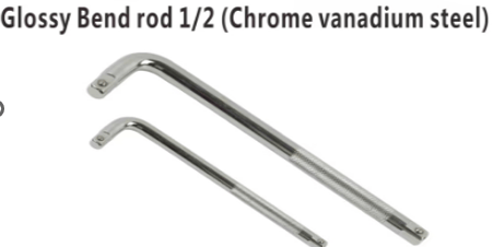 Glossy bend rod 1/2 30cm