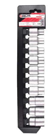 9 Pcs 3/8” Dr. Socket Set