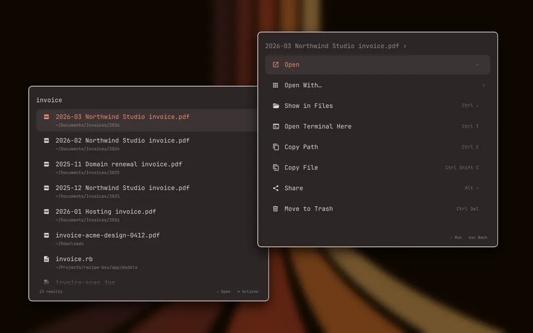 Files plugin screenshot