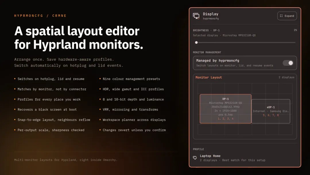 hyprmoncfg plugin screenshot