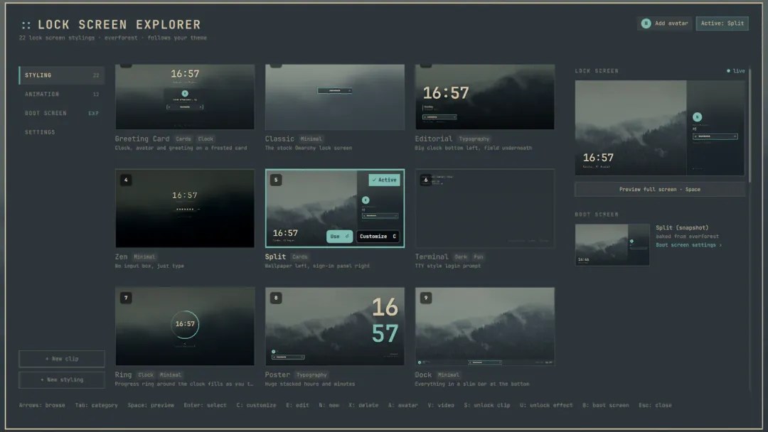 Lock Screen Explorer plugin screenshot