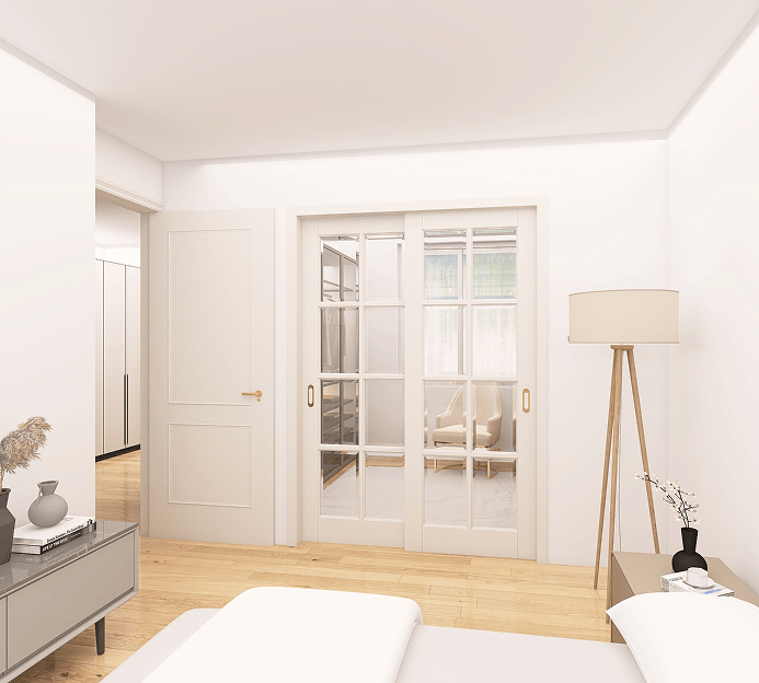 Dormitorio moderno y luminoso para los servicios de reforma integral de viviendas
