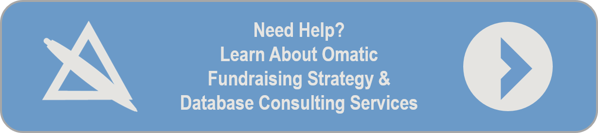 Database Consulting Services for Non-Profits