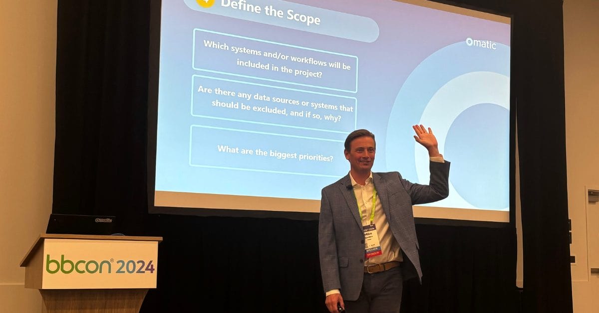 Speaker at bbcon breakout session