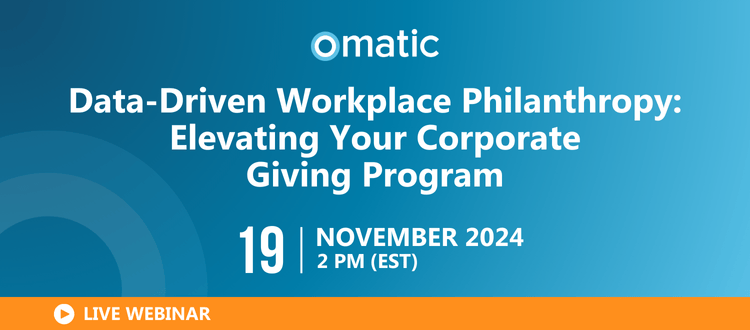 Data-Driven Workplace Philanthropy: Elevating Your Corporate Giving Program