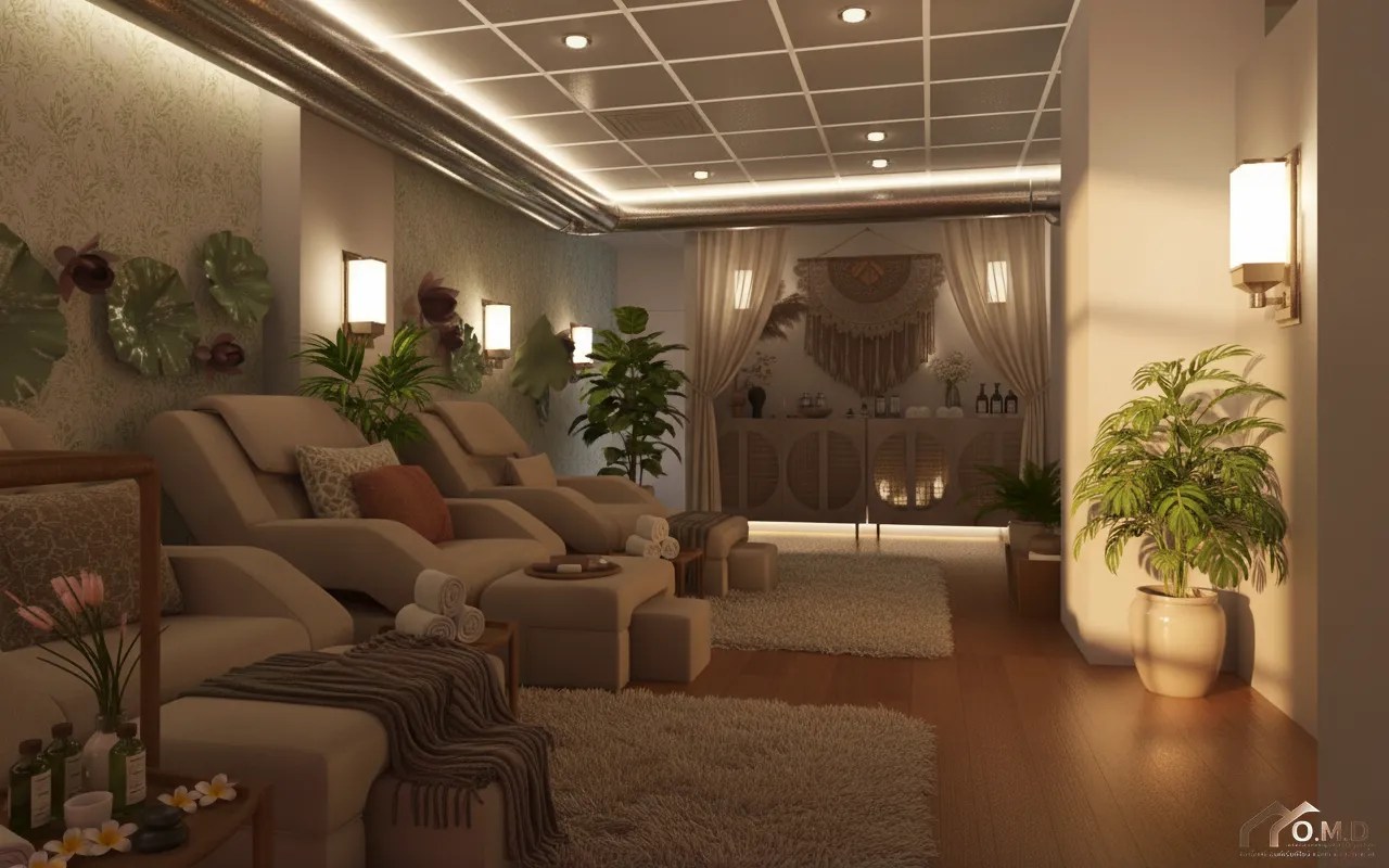 ออกแบบร้านนวดสปา