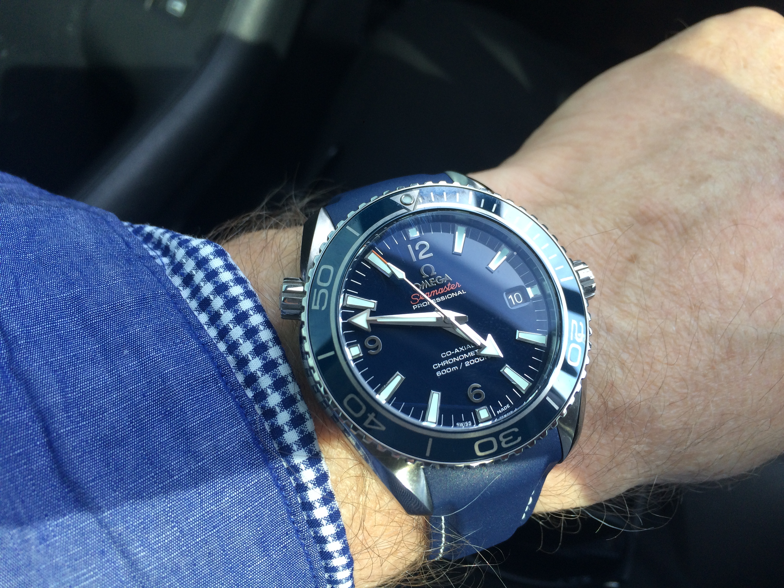 Planet Ocean 45.5 titanium bracelet question | Omega Forums