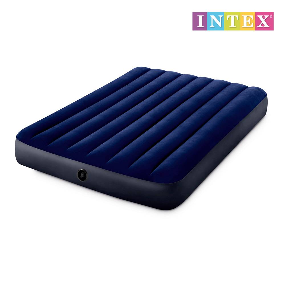 Colchão Insuflável 137X191X25Cm Azul Dura Beam Standard
