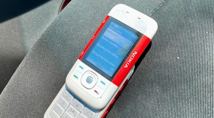 an old nokia phone series 40