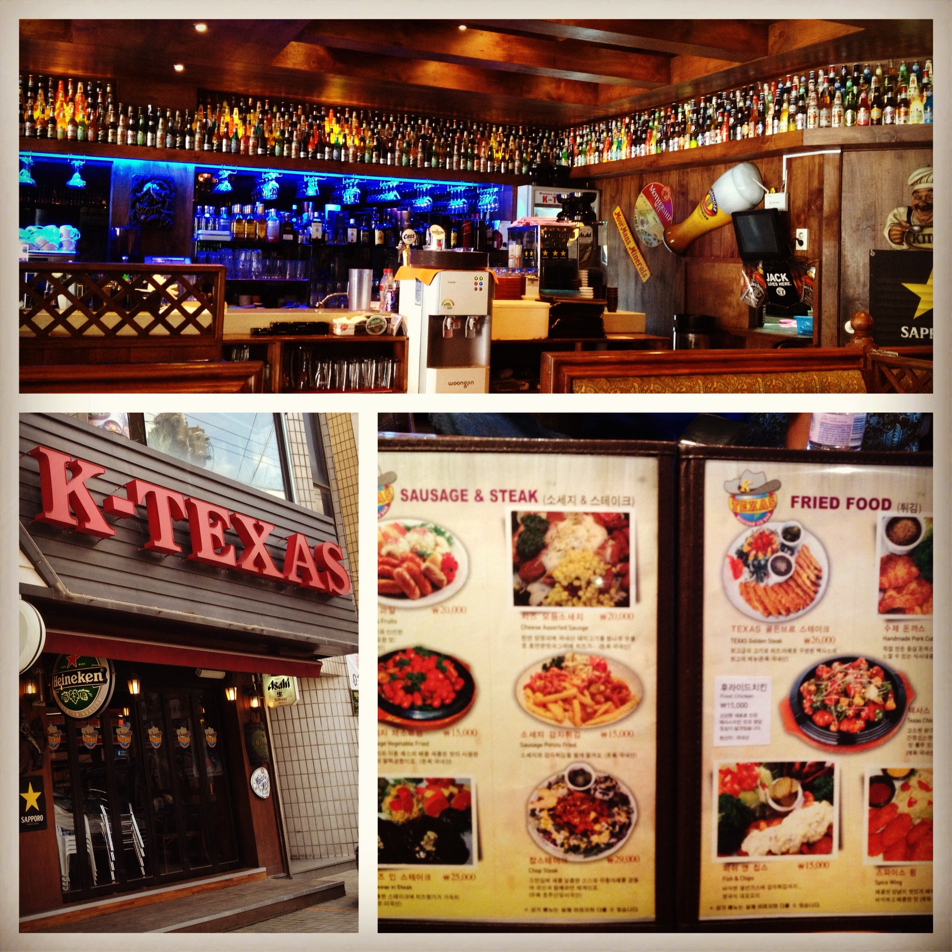 Got some "Texas" food. — at K Texas.