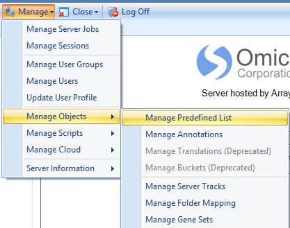 Sample Management Omicsoft Doc - Amazing Dark Background - Retina