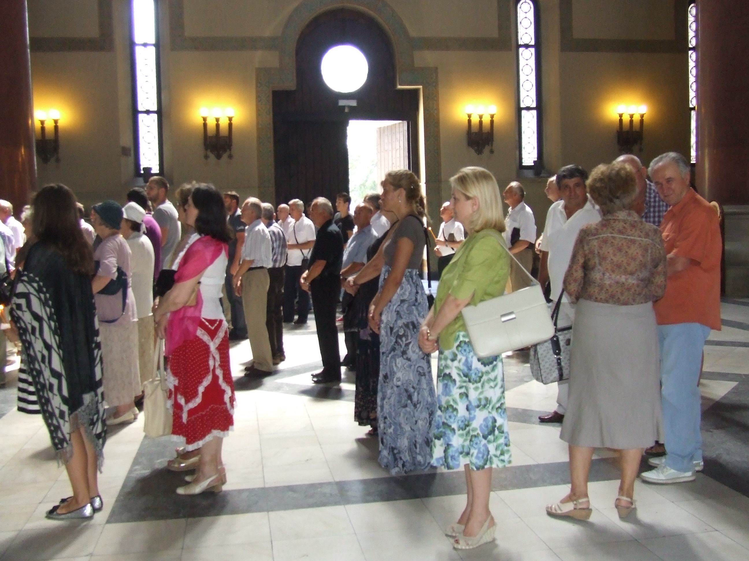 Parastos u crkvi Sv. Marka, jul 2013.