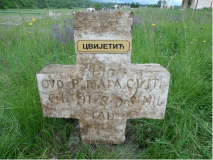 Nadgrobni spomenici 2013. godine