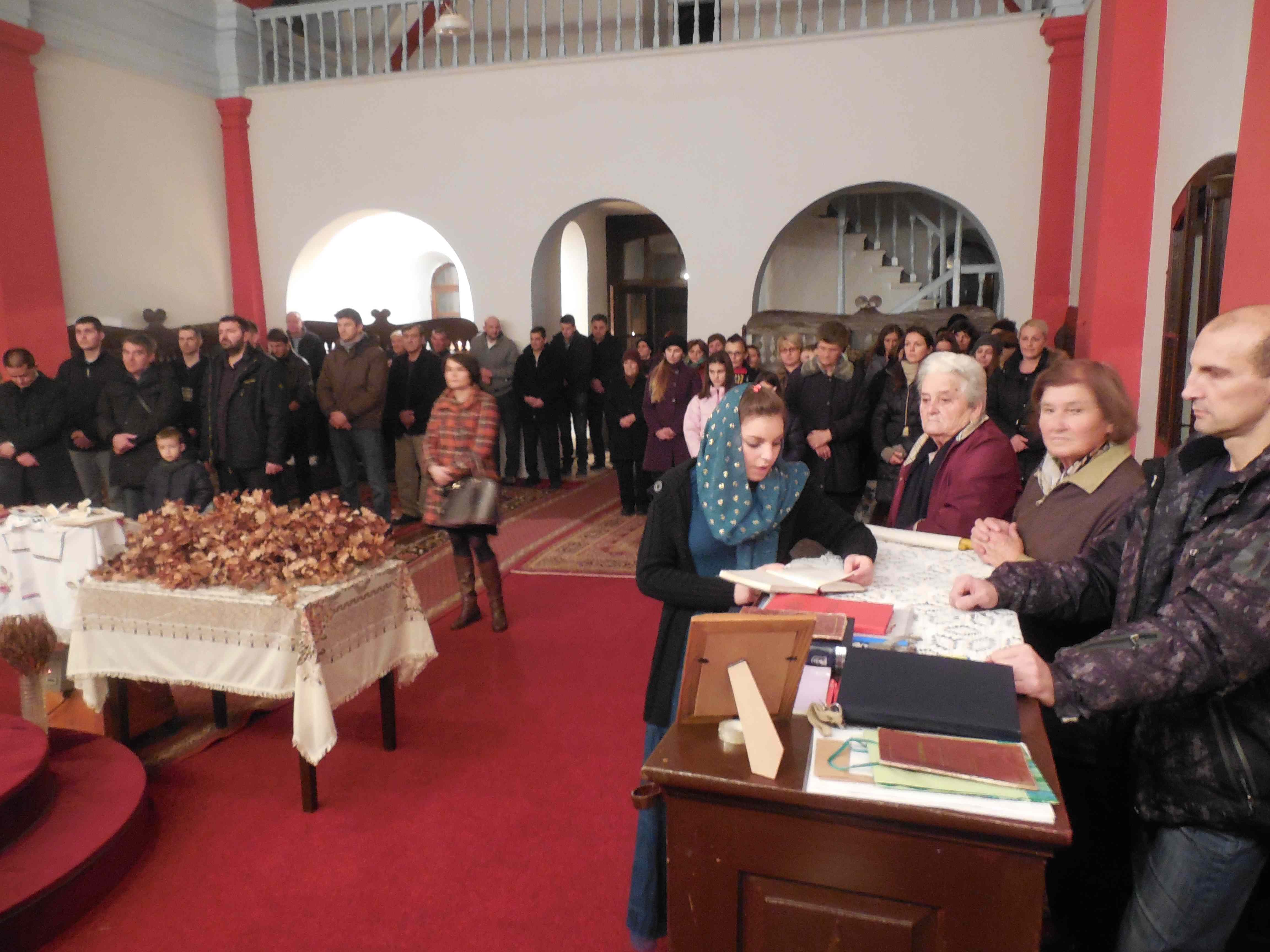 Бадње вече у Ливну, 2014. год.