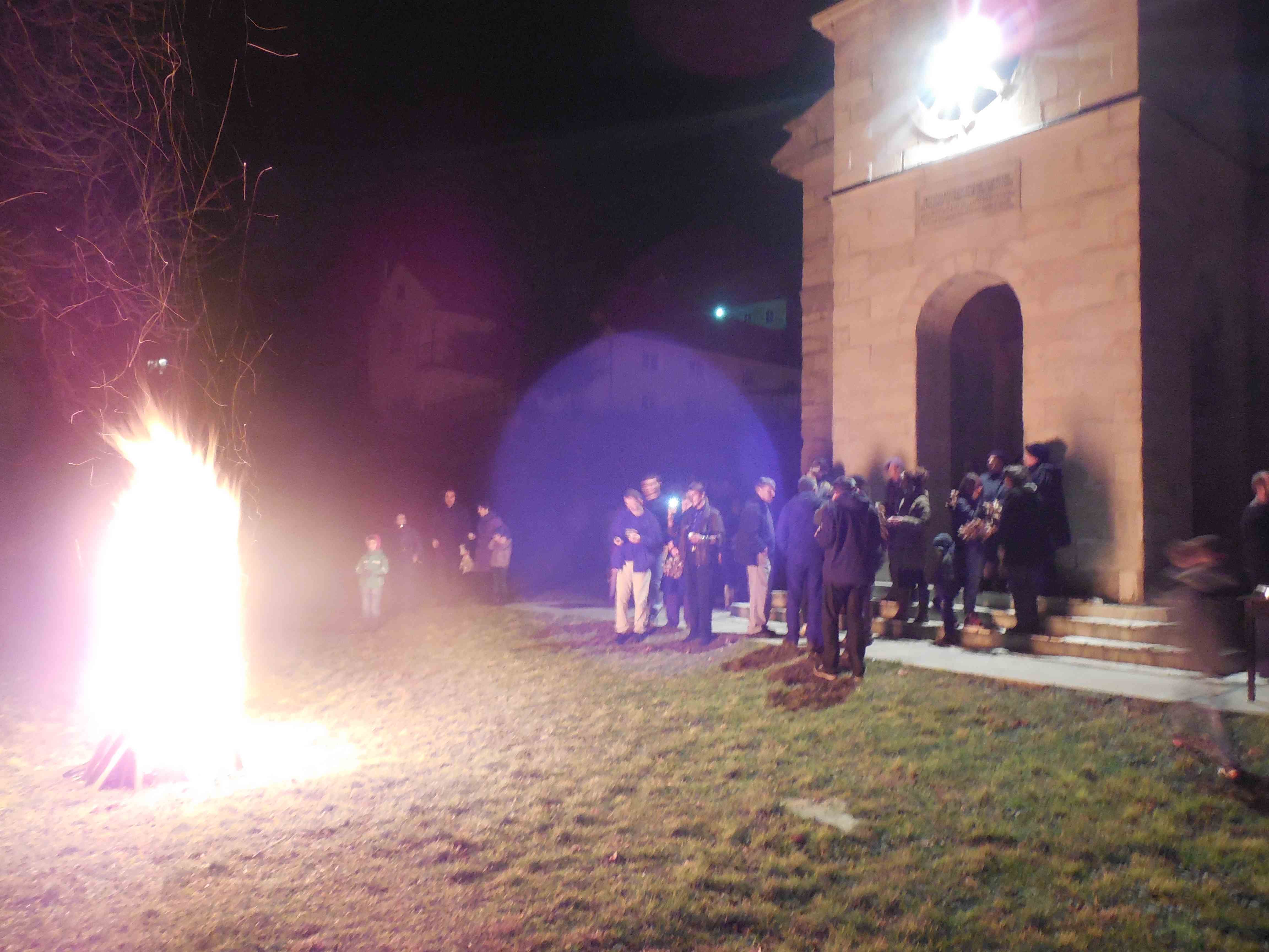 Бадње вече у Ливну, 2014. год.