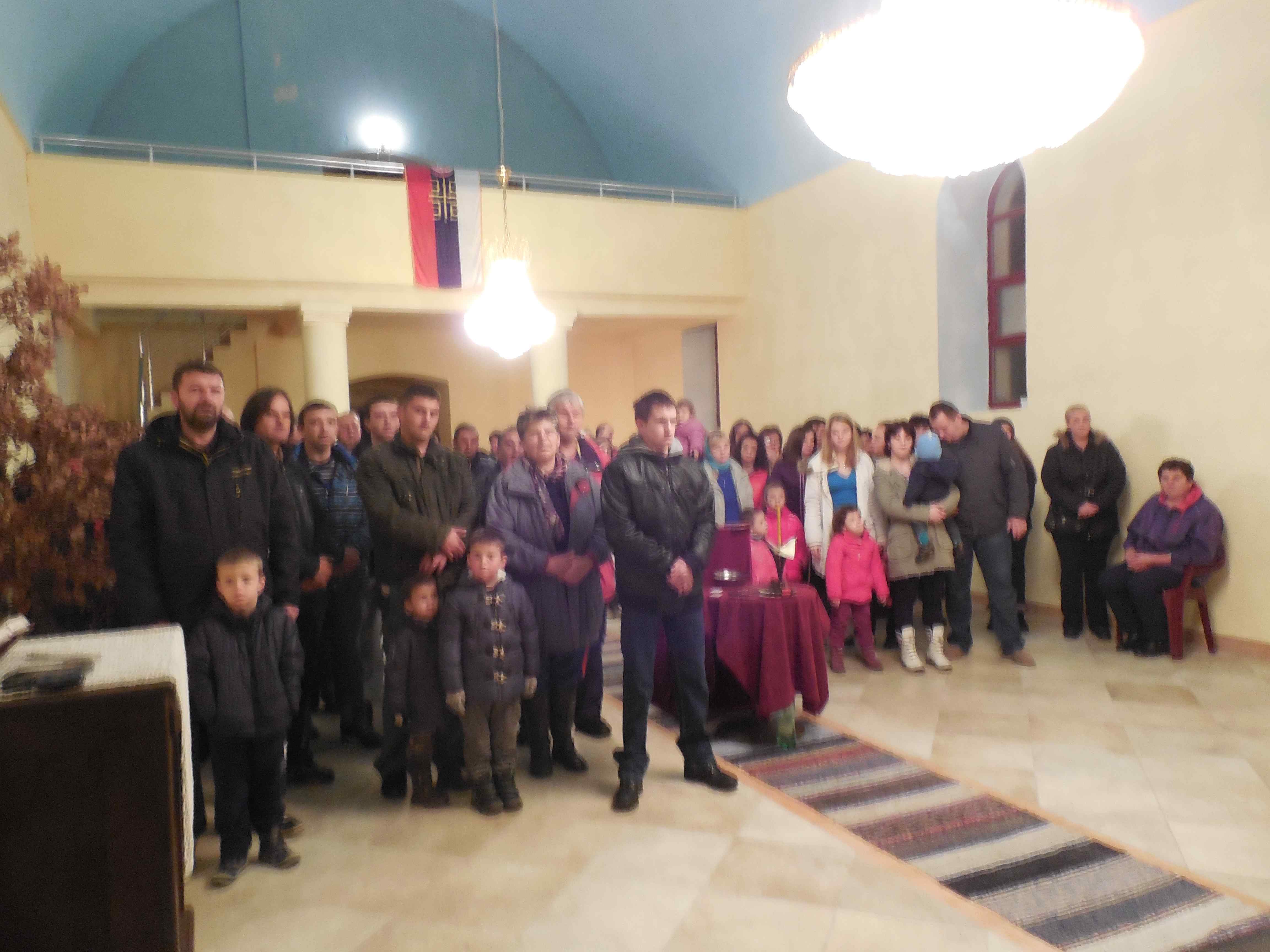 Бадње вече у Црном Лугу, 2014. год.